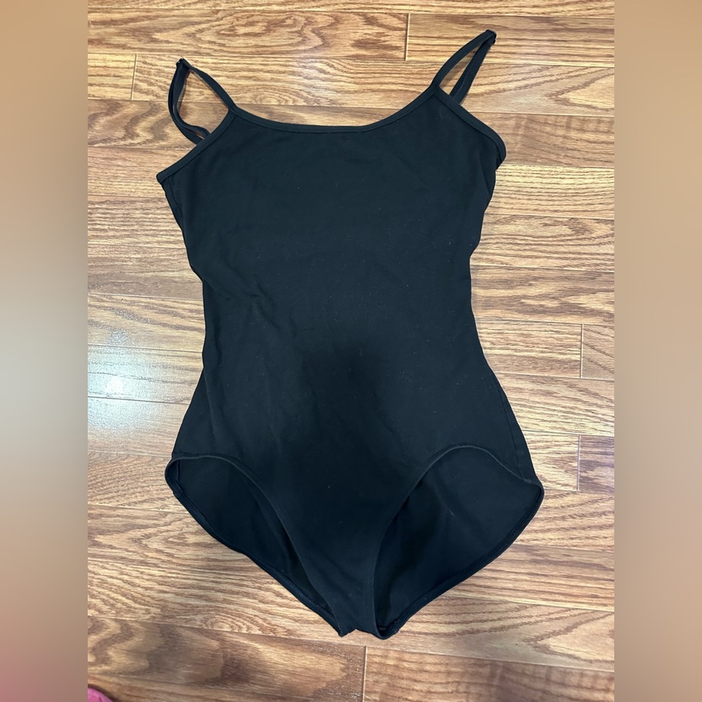 Capezio XL black camisole leotard